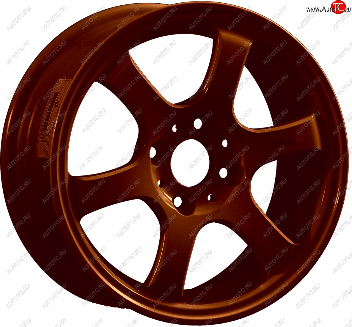 13 499 р. Кованый диск Slik Classic Sport L-1726S 6.0x14   (Коньячная бронза матовый (MBRZCGN))  с доставкой в г. Пермь