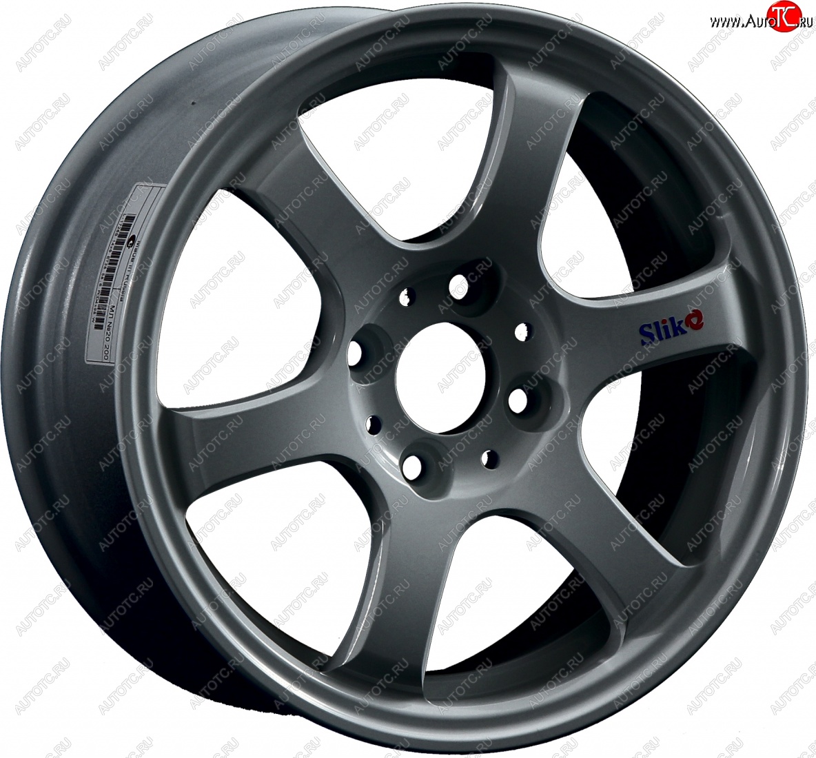 13 499 р. Кованый диск Slik Classic Sport L-1726S 6.0x14   (Графит матовый (GRF2))  с доставкой в г. Пермь