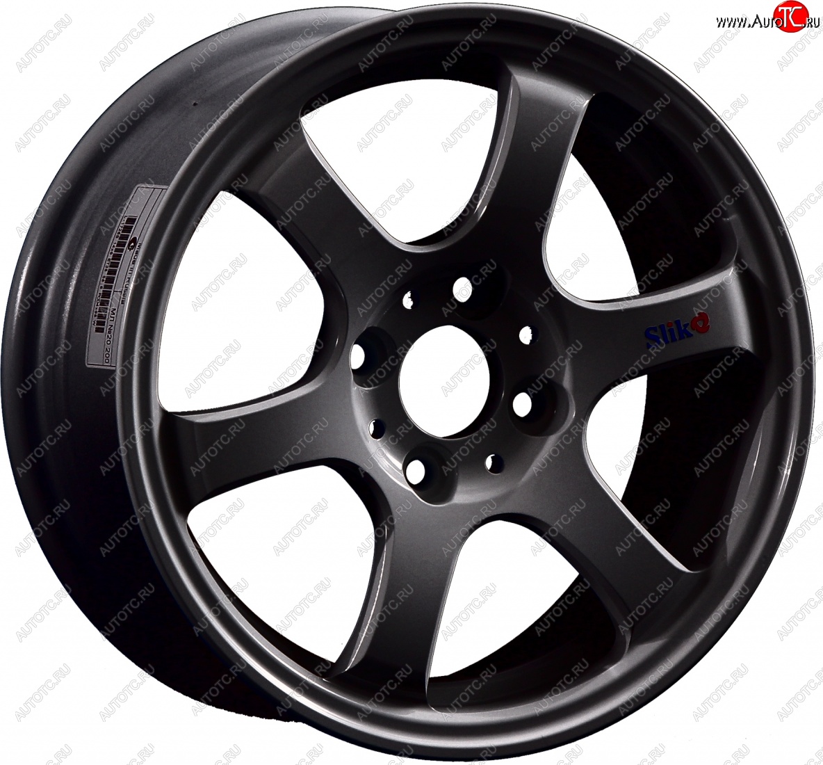 13 499 р. Кованый диск Slik Classic Sport L-1726S 6.0x14   (Матовый серый титан (TITAN))  с доставкой в г. Пермь