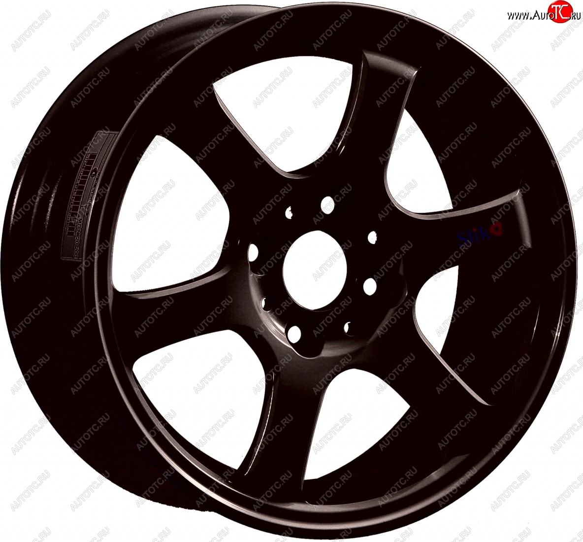 13 499 р. Кованый диск Slik Classic Sport L-1726S 6.0x14   (Черный матовый (MB))  с доставкой в г. Пермь