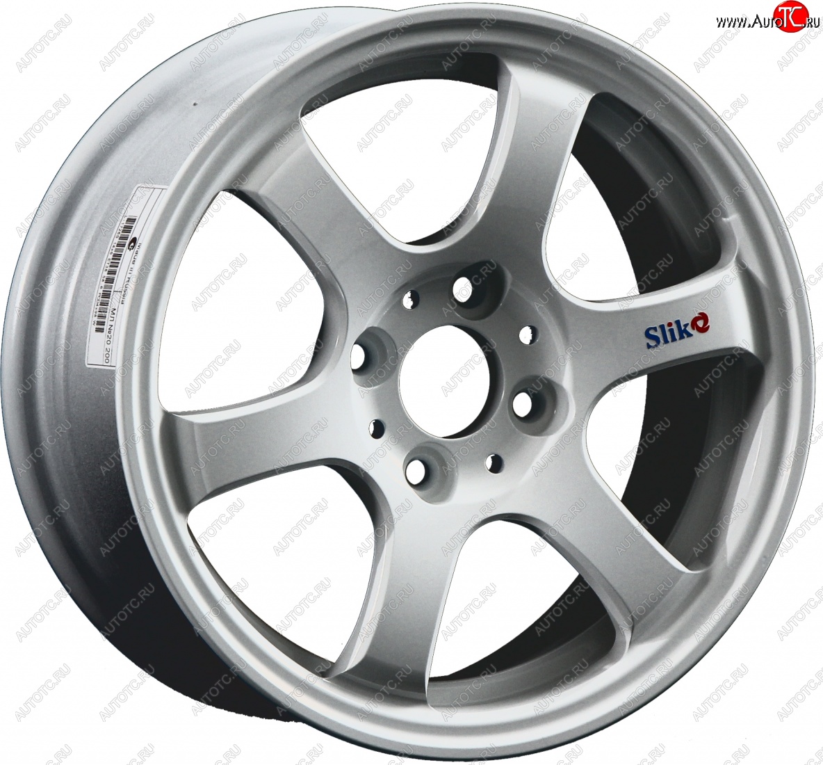 13 499 р. Кованый диск Slik Classic Sport L-1726S 6.0x14   (Серебристый темный (S25))  с доставкой в г. Пермь
