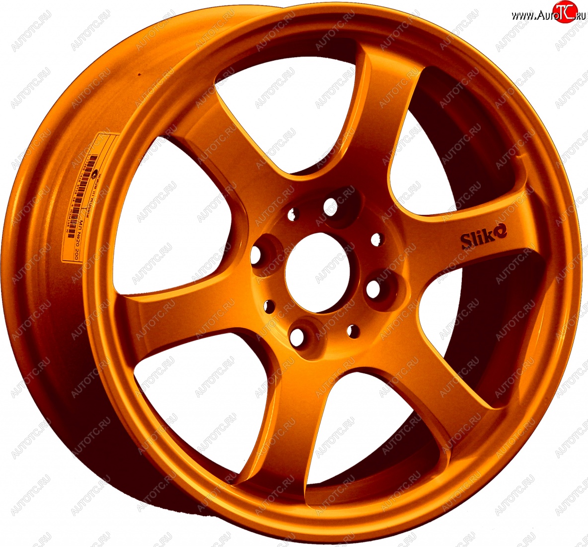 13 499 р. Кованый диск Slik Classic Sport L-1726S 6.0x14   (Candy медно-оранжевый глянцевый)  с доставкой в г. Пермь