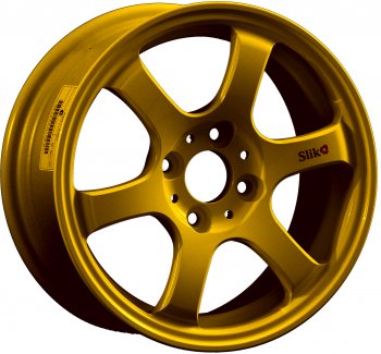 Кованый диск Slik Classic Sport L-1726S 6.0x14  (Ярко желтый RAL1021 (YELLOW))