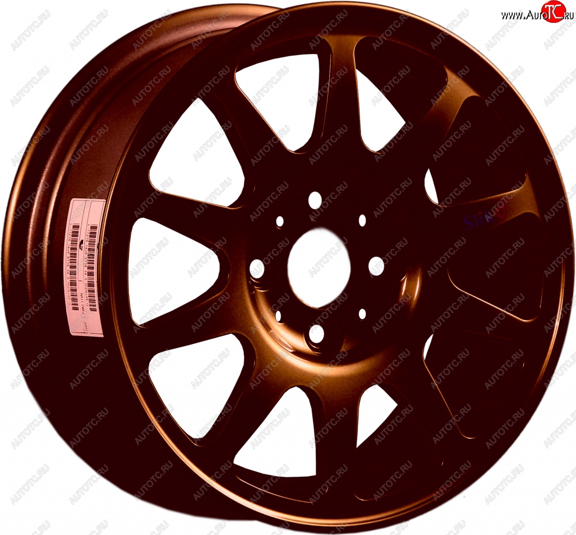 13 499 р. Кованый диск Slik Classic Sport L-1727S 6.0x14   (Коньячная бронза глянец (BRZCGN))  с доставкой в г. Пермь