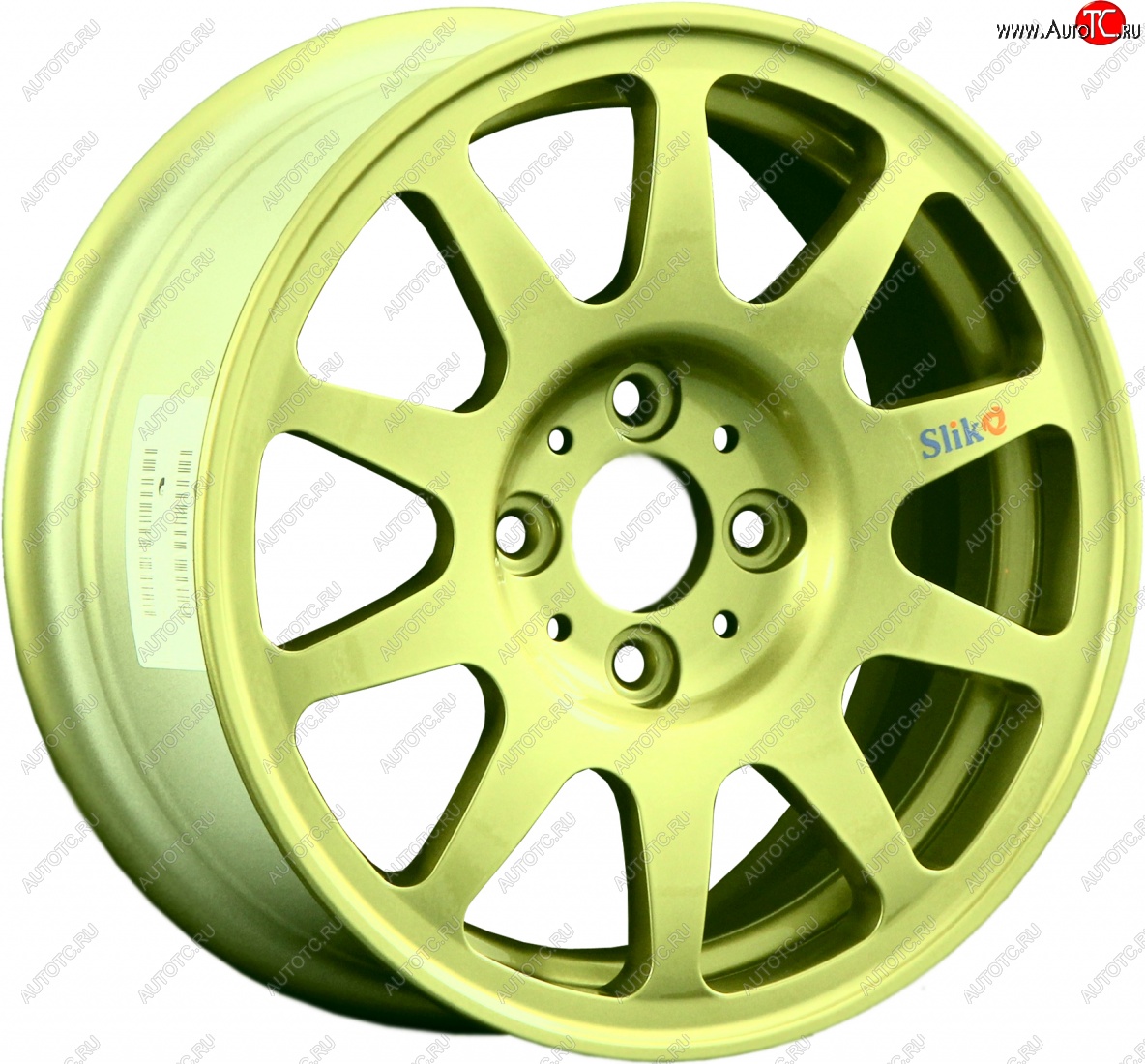 13 499 р. Кованый диск Slik Classic Sport L-1727S 6.0x14   (Золотой (G))  с доставкой в г. Пермь