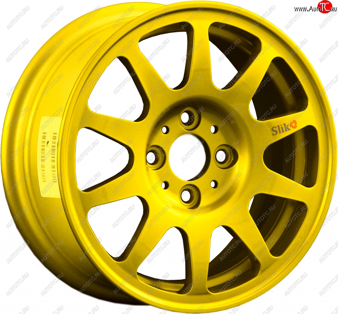 13 499 р. Кованый диск Slik Classic Sport L-1727S 6.0x14   (Candy ярко-желтый (Candy YELLOW))  с доставкой в г. Пермь