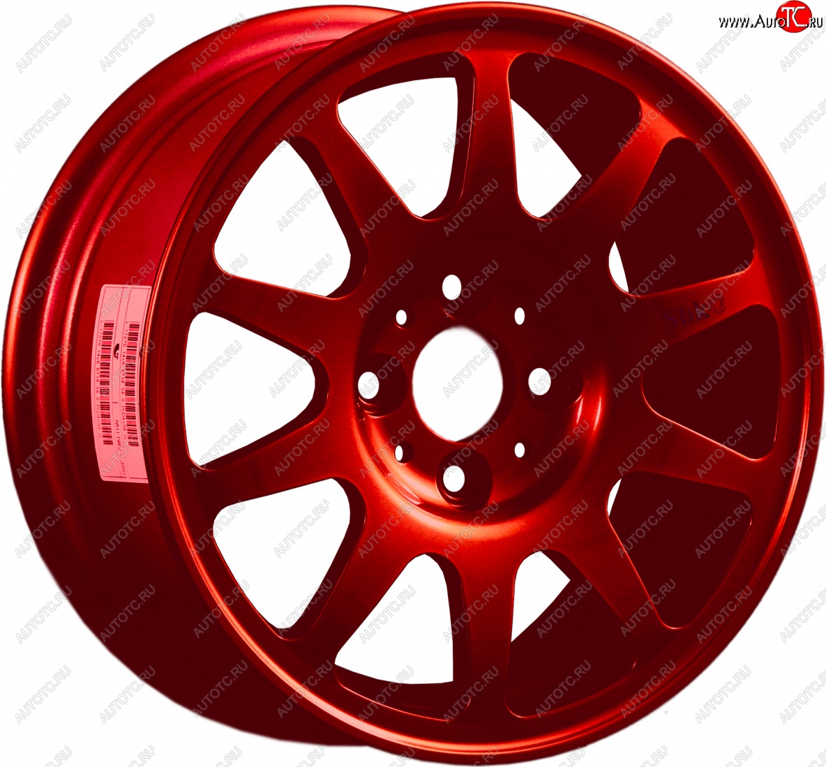 13 499 р. Кованый диск Slik Classic Sport L-1727S 6.0x14   (Candy алый)  с доставкой в г. Пермь