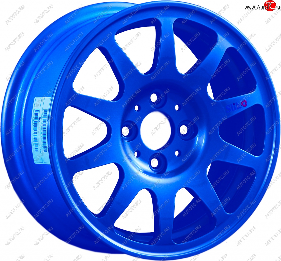 13 499 р. Кованый диск Slik Classic Sport L-1727S 6.0x14   (Candy синий (Candy BLUE))  с доставкой в г. Пермь