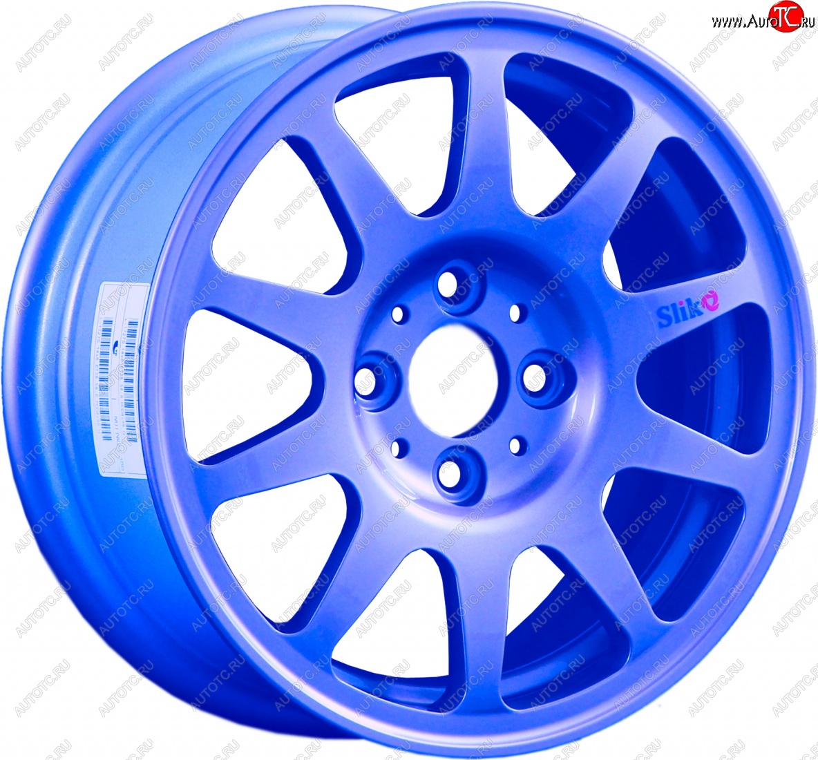 13 499 р. Кованый диск Slik Classic Sport L-1727S 6.0x14   (Синий (BLUE))  с доставкой в г. Пермь