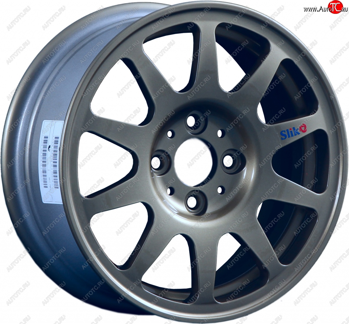 13 499 р. Кованый диск Slik Classic Sport L-1727S 6.0x14   (Графит матовый (GRF2))  с доставкой в г. Пермь