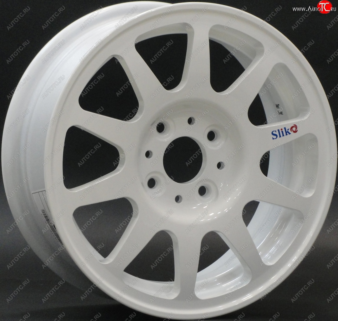 12 199 р. Кованый диск Slik Classic Sport L-1727S 6.0x14   (Белый (W))  с доставкой в г. Пермь