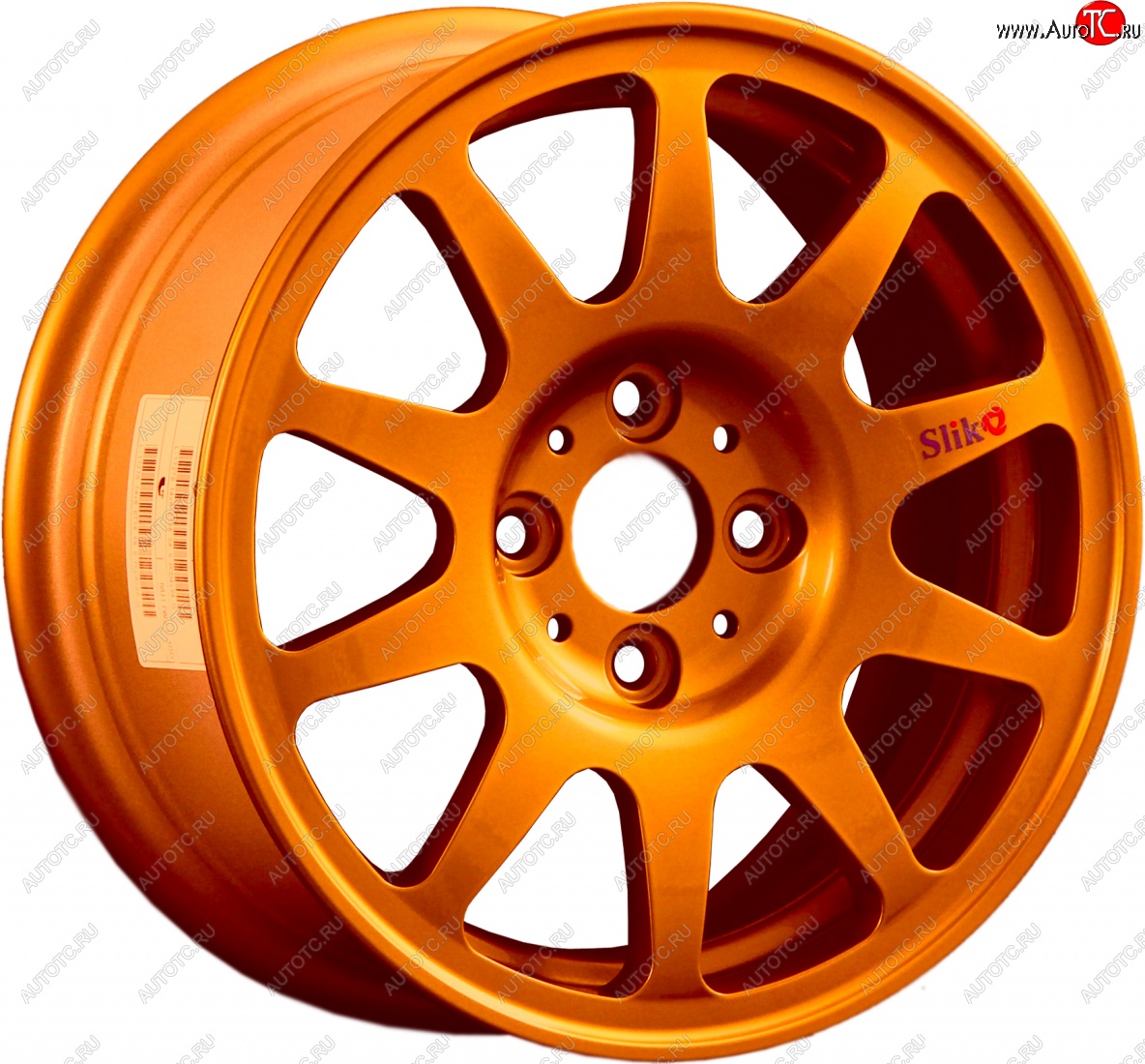 13 499 р. Кованый диск Slik Classic Sport L-1727S 6.0x14   (Candy медно-оранжевый глянцевый)  с доставкой в г. Пермь