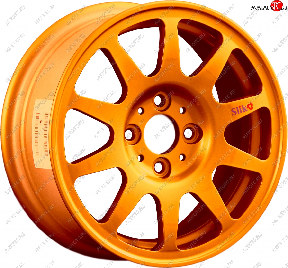 13 499 р. Кованый диск Slik Classic Sport L-1727S 6.0x14   (Candy медно-оранжевый матовый)  с доставкой в г. Пермь