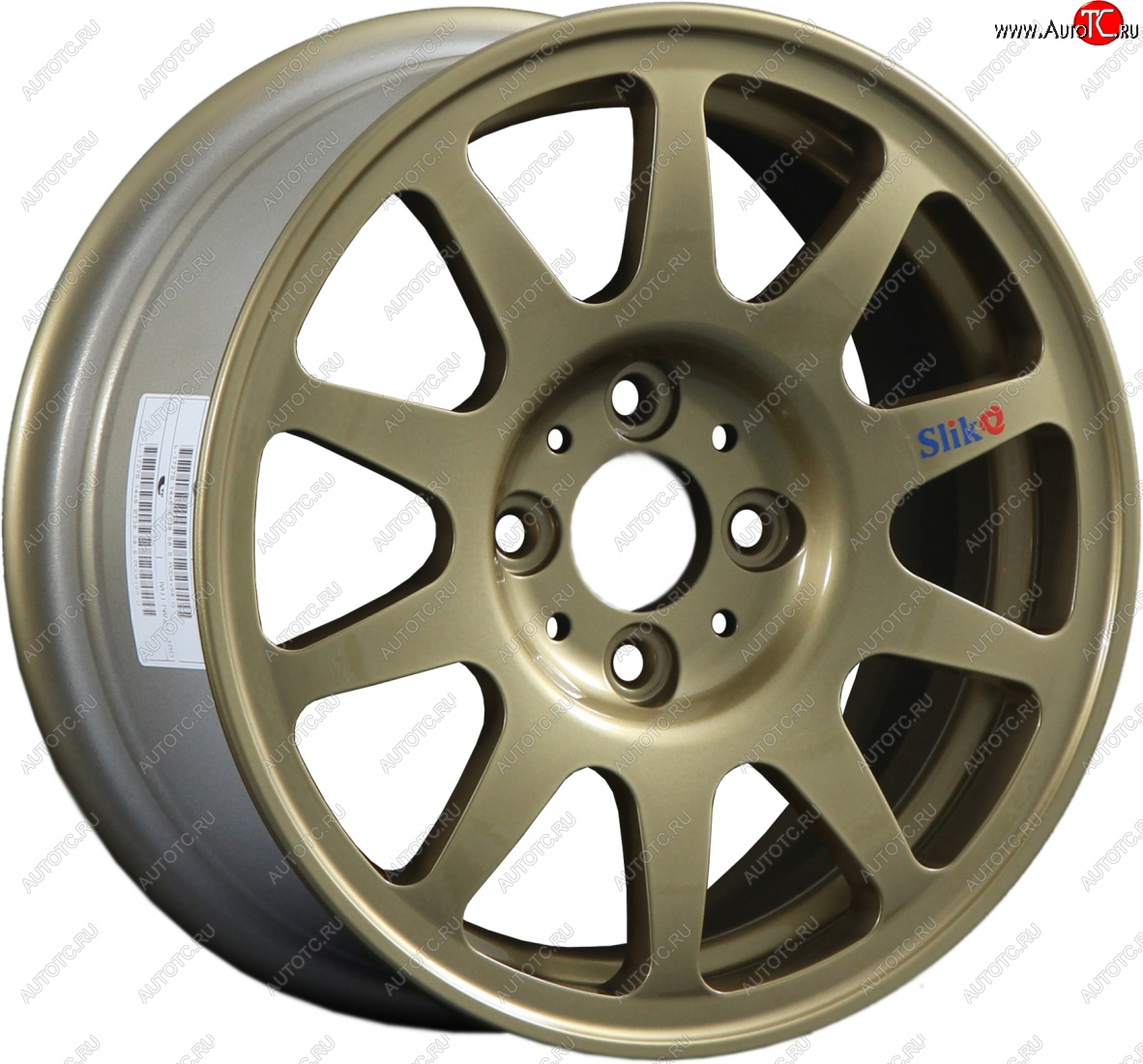13 499 р. Кованый диск Slik Classic Sport L-1727S 6.0x14   (Бронза (BRZ))  с доставкой в г. Пермь