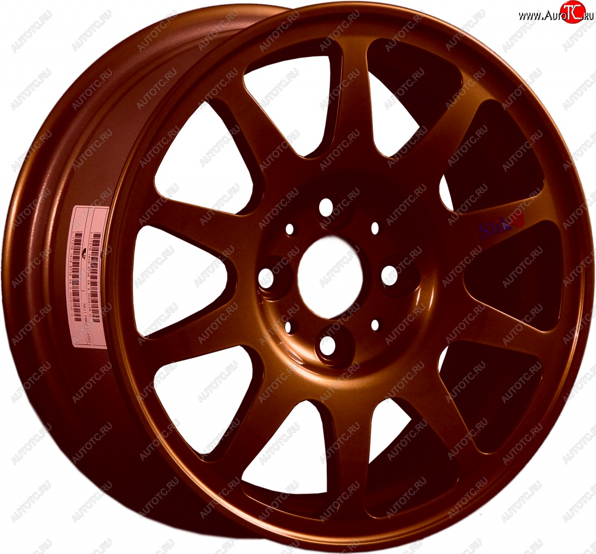 13 499 р. Кованый диск Slik Classic Sport L-1727S 6.0x14   (Коньячная бронза матовый (MBRZCGN))  с доставкой в г. Пермь