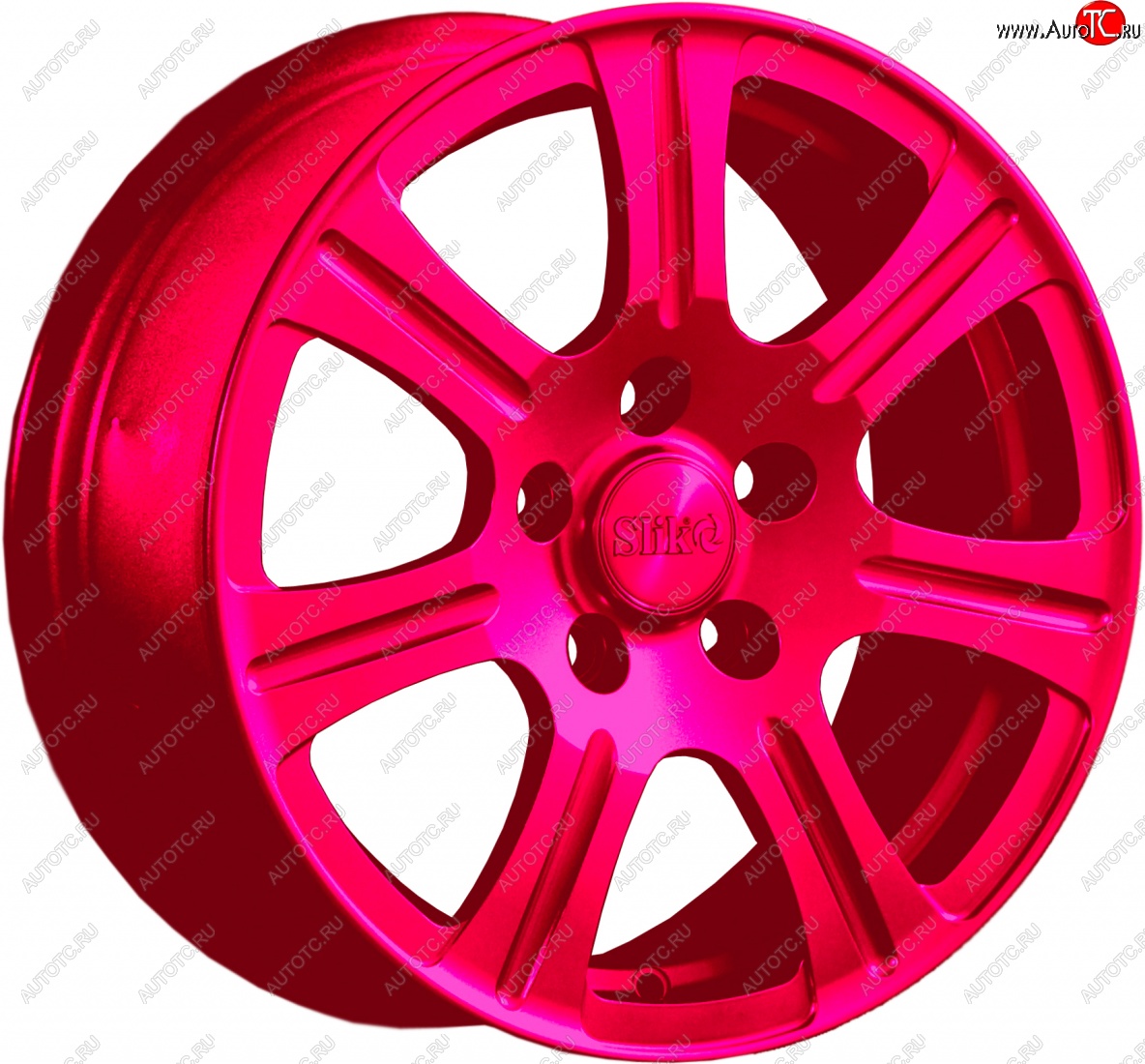 11 899 р. Кованый диск Slik Classic L-1815 6.5x15   (Candy рубиновый (Candy RUBIN))  с доставкой в г. Пермь