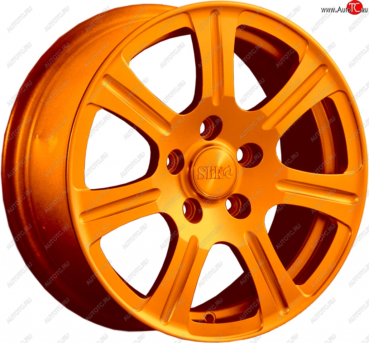 11 899 р. Кованый диск Slik Classic L-1815 6.5x15   (Candy медно-оранжевый матовый)  с доставкой в г. Пермь