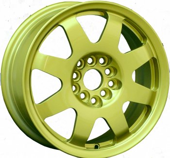7 460 р. Кованый диск Slik Classic Sport L-181S 5.5x15   (Золотой (G))  с доставкой в г. Пермь. Увеличить фотографию 2