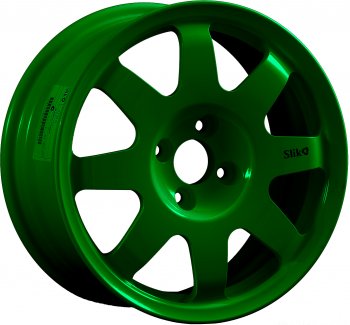 Кованый диск Slik Classic Sport L-181S 5.5x15  (Зеленый (GREEEN))