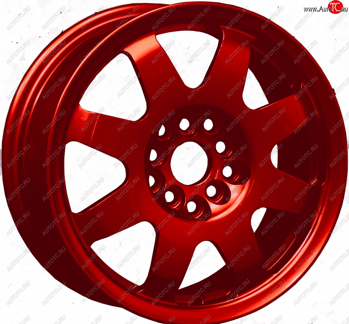 7 460 р. Кованый диск Slik Classic Sport L-181S 5.5x15   (Candy алый)  с доставкой в г. Пермь