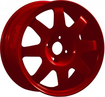 7 460 р. Кованый диск Slik Classic Sport L-181S 5.5x15   (Candy алый)  с доставкой в г. Пермь. Увеличить фотографию 2