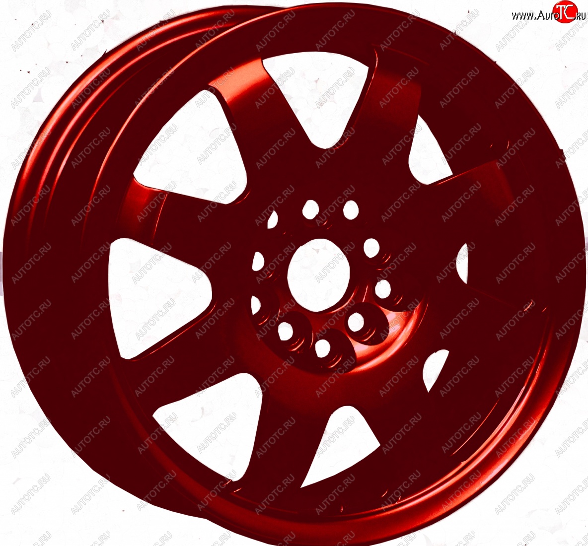 7 460 р. Кованый диск Slik Classic Sport L-181S 5.5x15   (Candy красный (Candy RED))  с доставкой в г. Пермь