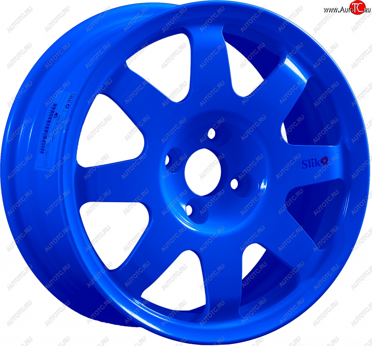 7 460 р. Кованый диск Slik Classic Sport L-181S 5.5x15   (Candy синий (Candy BLUE))  с доставкой в г. Пермь
