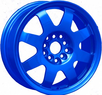 7 460 р. Кованый диск Slik Classic Sport L-181S 5.5x15   (Candy синий (Candy BLUE))  с доставкой в г. Пермь. Увеличить фотографию 2