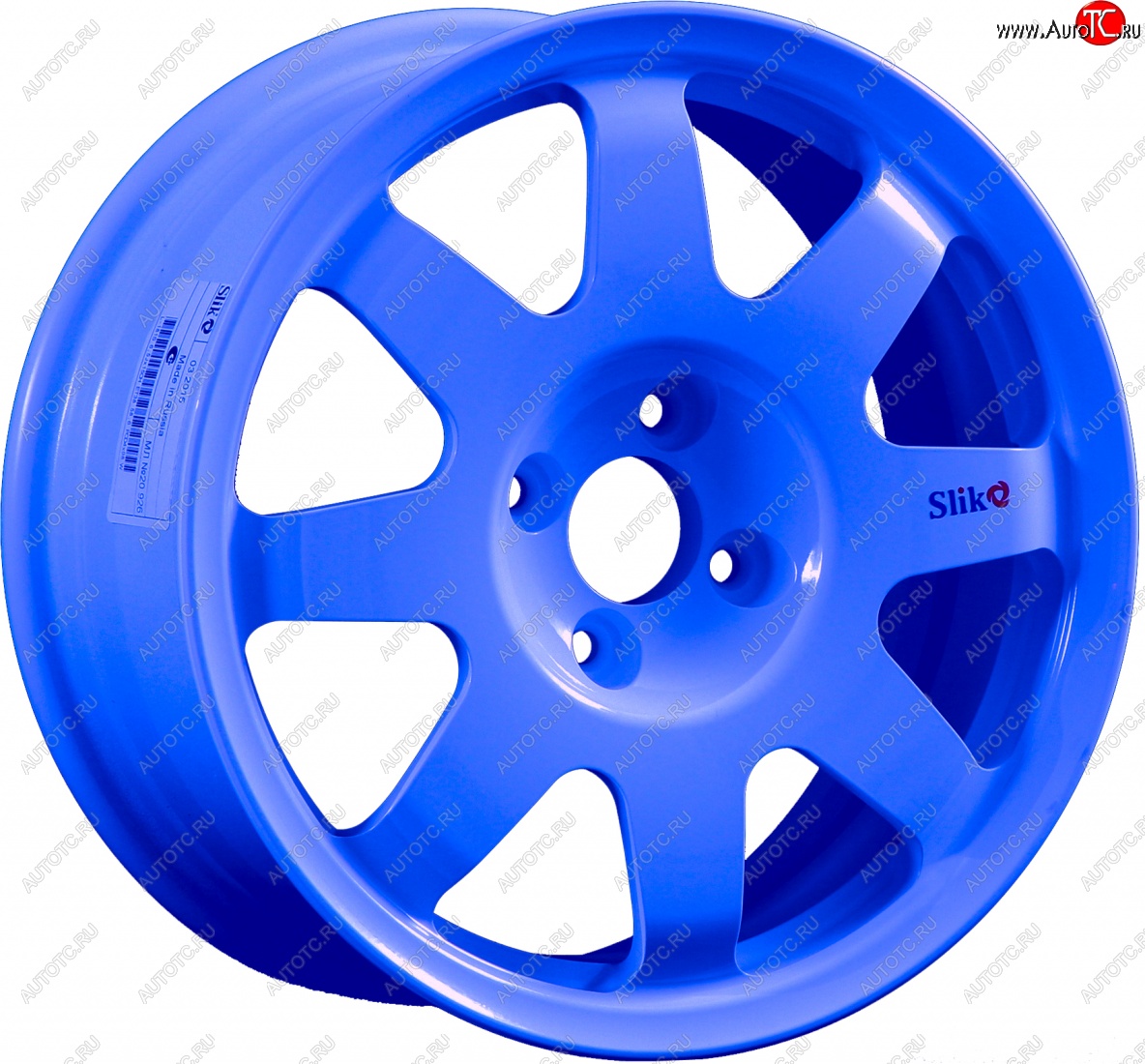 7 460 р. Кованый диск Slik Classic Sport L-181S 5.5x15   (Синий (BLUE))  с доставкой в г. Пермь
