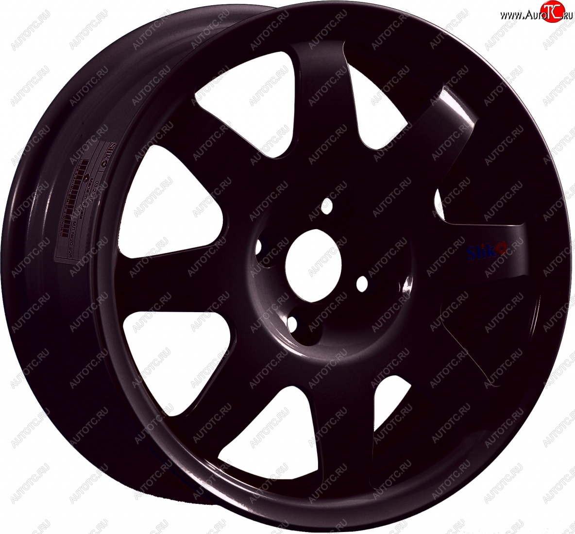 15 599 р. Кованый диск Slik Classic Sport L-181S 6.5x15   (Черный матовый (MB))  с доставкой в г. Пермь
