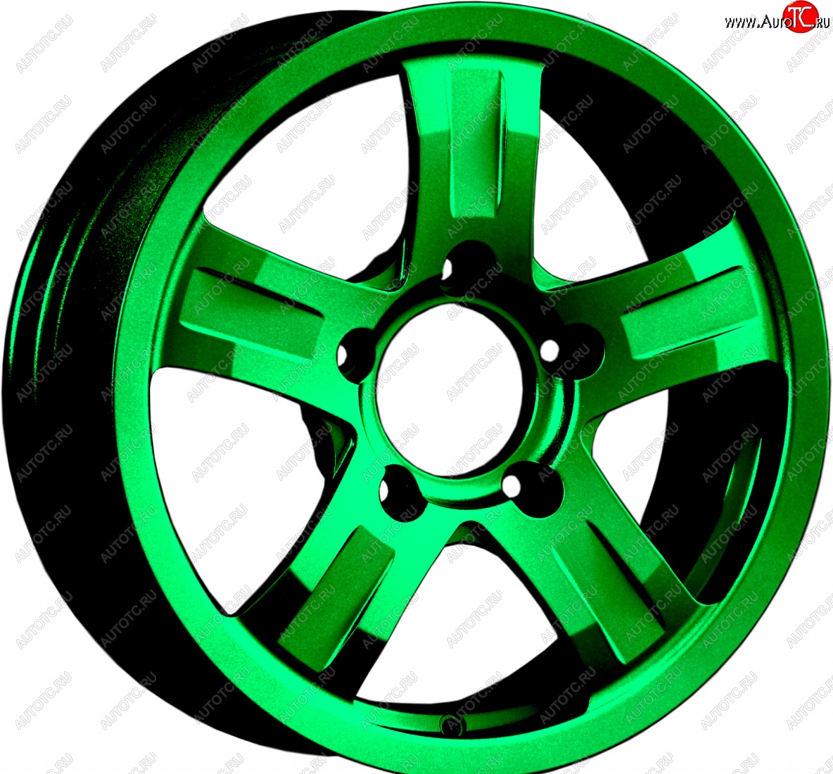 18 999 р. Кованый диск Slik Classic L-208 6.5x16   (Зеленый (GREEEN))  с доставкой в г. Пермь