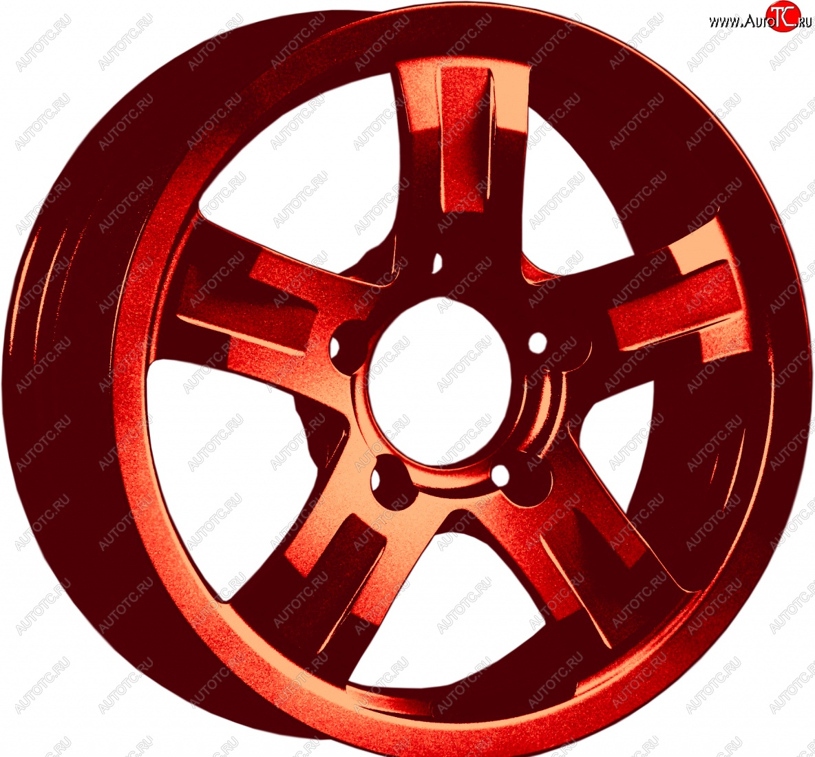 18 999 р. Кованый диск Slik Classic L-208 6.5x16   (Candy красный (Candy RED))  с доставкой в г. Пермь