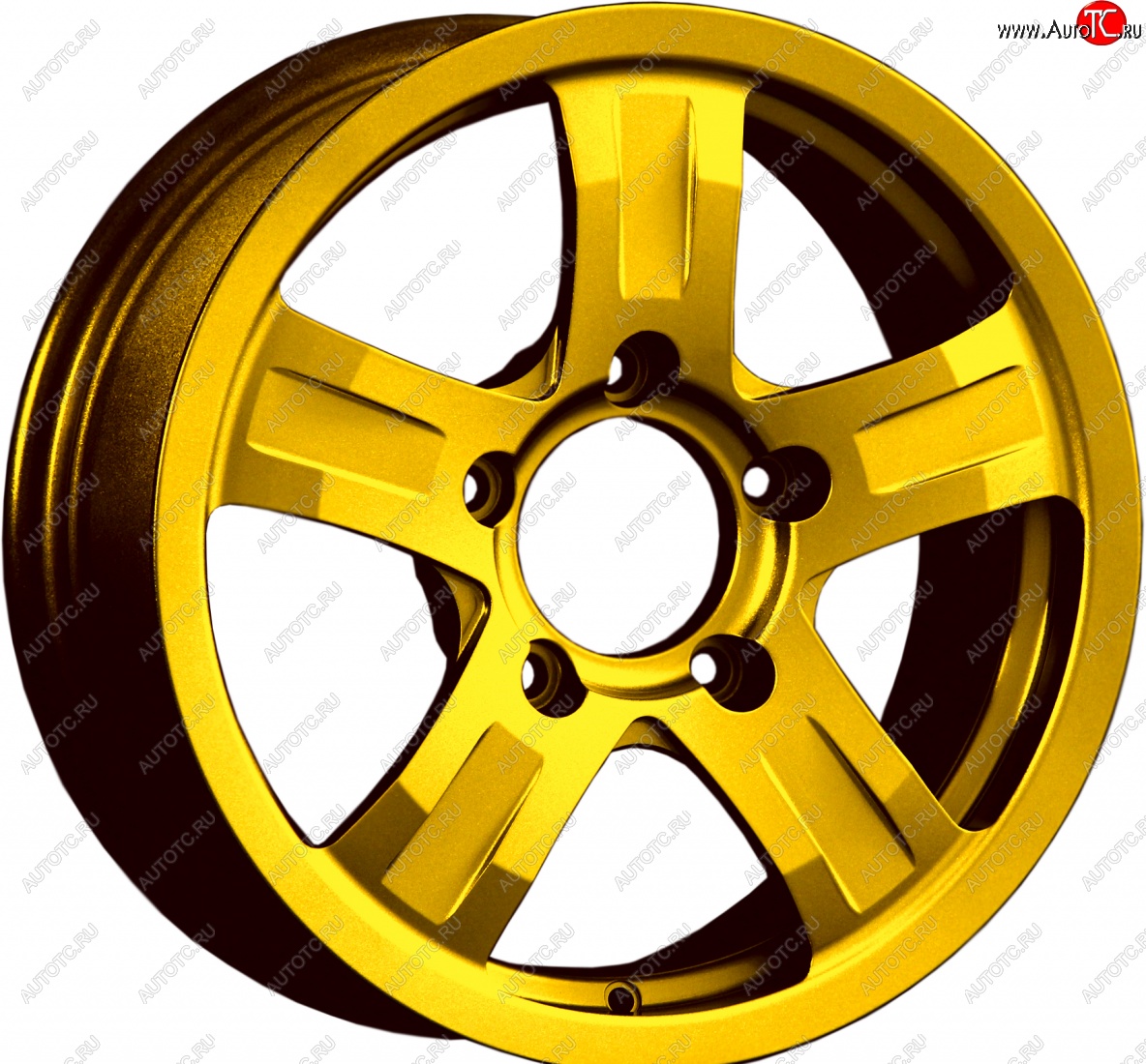 18 999 р. Кованый диск Slik Classic L-208 6.5x16   (Ярко желтый RAL1021 (YELLOW))  с доставкой в г. Пермь