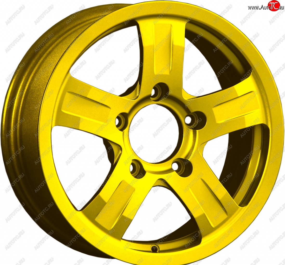 18 999 р. Кованый диск Slik Classic L-208 6.5x16   (Candy ярко-желтый (Candy YELLOW))  с доставкой в г. Пермь