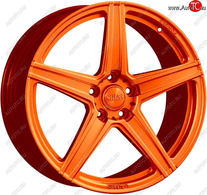 60 999 р. Кованый диск Slik PREMIUM L-601 10.0x20   (Ярко оранжевый (ORANGE))  с доставкой в г. Пермь