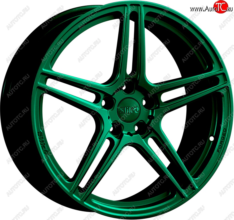 20 749 р. Кованый диск Slik PREMIUM L-726 7.5x17   (Candy изумрудно-зеленый (Candy Green))  с доставкой в г. Пермь