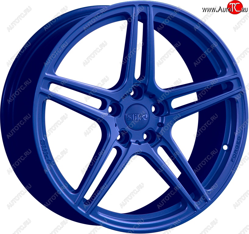 20 749 р. Кованый диск Slik PREMIUM L-726 7.5x17   (Синий (BLUE))  с доставкой в г. Пермь