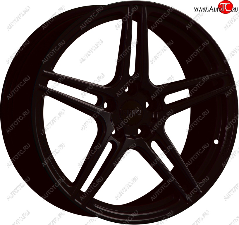 20 749 р. Кованый диск Slik PREMIUM L-726 7.5x17   (Черный матовый (MB))  с доставкой в г. Пермь
