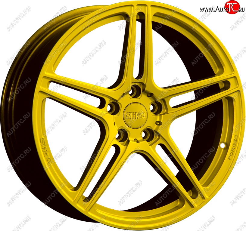 20 749 р. Кованый диск Slik PREMIUM L-726 7.5x17   (Candy ярко-желтый (Candy YELLOW))  с доставкой в г. Пермь