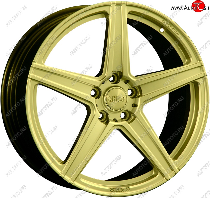26 799 р. Кованый диск Slik PREMIUM L-728 7.5x17   (Золотой (G))  с доставкой в г. Пермь