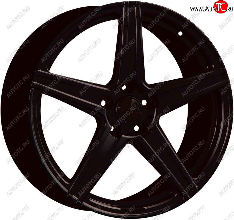 26 799 р. Кованый диск Slik PREMIUM L-728 7.5x17   (Черный матовый (MB))  с доставкой в г. Пермь