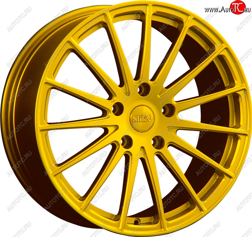 25 999 р. Кованый диск Slik PREMIUM L-729 7.5x17   (Ярко желтый RAL1021 (YELLOW))  с доставкой в г. Пермь