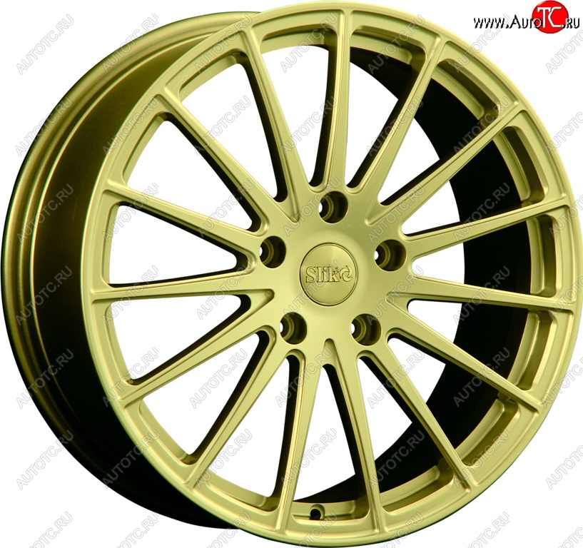 25 999 р. Кованый диск Slik PREMIUM L-729 7.5x17   (Золотой (G))  с доставкой в г. Пермь