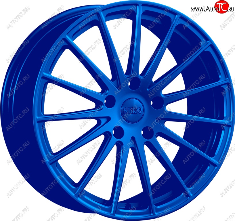 25 999 р. Кованый диск Slik PREMIUM L-729 7.5x17   (Candy синий (Candy BLUE))  с доставкой в г. Пермь