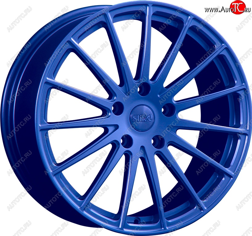 25 999 р. Кованый диск Slik PREMIUM L-729 7.5x17   (Синий (BLUE))  с доставкой в г. Пермь