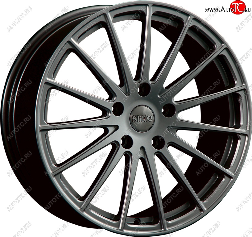 25 999 р. Кованый диск Slik PREMIUM L-729 7.5x17   (Темный хром (DC))  с доставкой в г. Пермь