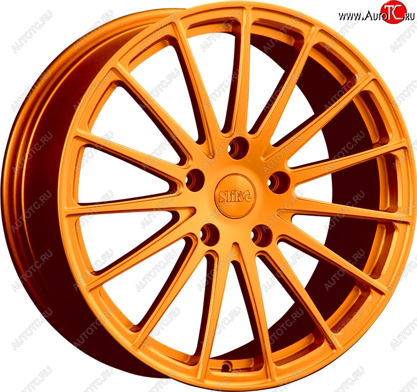 25 999 р. Кованый диск Slik PREMIUM L-729 7.5x17   (Candy медно-оранжевый глянцевый)  с доставкой в г. Пермь