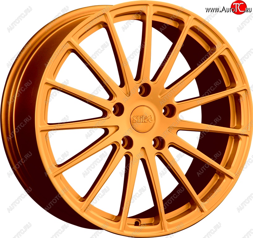 25 999 р. Кованый диск Slik PREMIUM L-729 7.5x17   (Candy медно-оранжевый матовый)  с доставкой в г. Пермь
