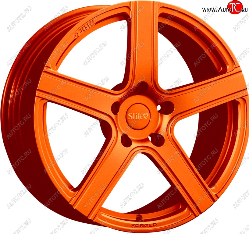 25 999 р. Кованый диск Slik PREMIUM L-730 7.5x17 Honda Ridgeline YK1 дорестайлинг (2005-2008) 5x120.0xDIA64.1xET45.0 (Ярко-оранжевый (ORANGE))
