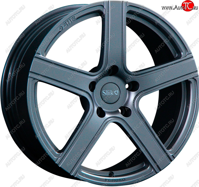 25 999 р. Кованый диск Slik PREMIUM L-730 7.5x17   (Графит глянцевый (GM))  с доставкой в г. Пермь